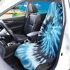 Wodoodporne Pokrowce na Siedzenia Uniwersalne Pasują do Większości Samochodów SUV-ów Ciężarówek Vanów, Niebieski Wzór Tie Dye Zmywalny Ręcznik na Siedzenie Ochraniacz na Przednie Siedzenia Utrzymuje Czystość od Potu