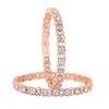 Spectacular Estele Designer Rose Gold Plated CZ Bracelet for Women