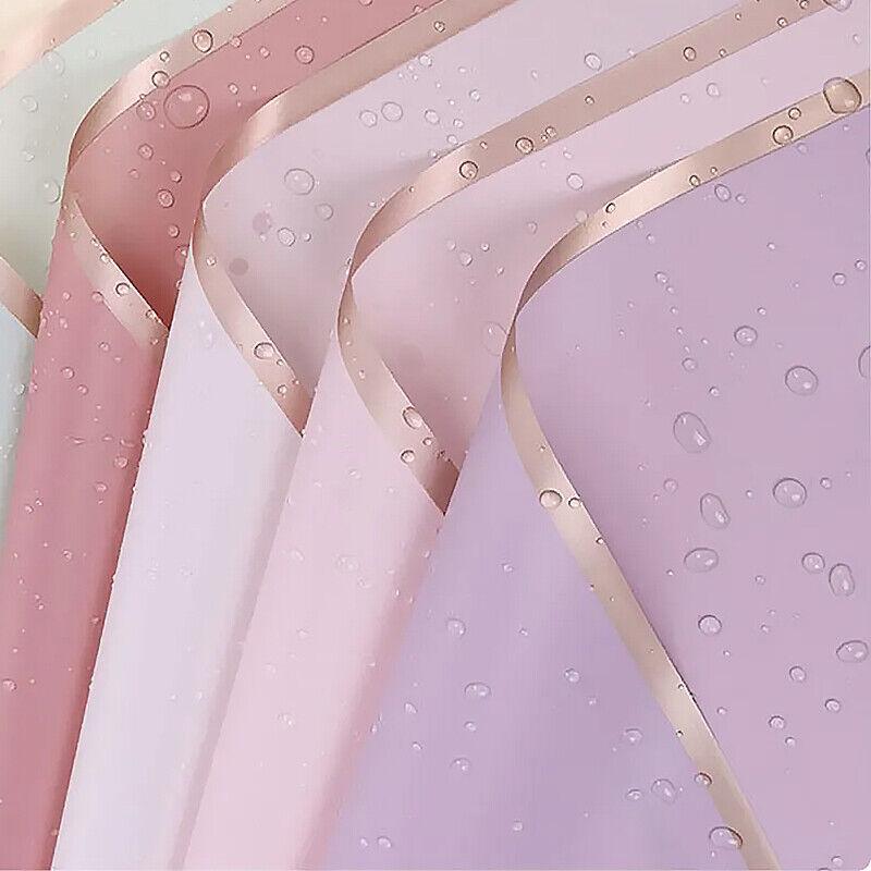 20Pcs Waterproof Flower Gift Wrapping Paper Florist Bouquet Craft Packaging