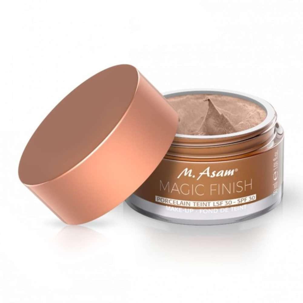 M-Azam Magic Finish Bright Skin Type Porcelain Teint Makeup Mousse Foundation 30ml, 4 Stück