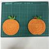 4pcs Pumpkin Shape Handmade Coasters Heat-Resistant Drink Mats New Fall Decor  Farmhouse Decor