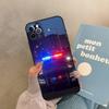 Police Cars Light At Night Case For 17 Air iPhone 16 15 14 13 12 11 Pro Max 12 mini XR 15 16 Plus 16e Back Cover Shell