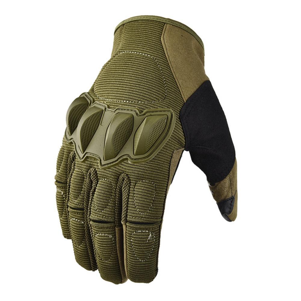 Men's outdoor sports motorcycle locomotive non-slip touch screen tactical gloves