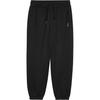 Windproof Warm Casual Simple Knitted Sports Pants Men Pants Carbon-Black L424M127-0018