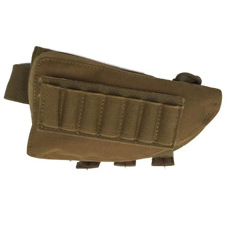 Outdoor Tactical Hunting Support Cheek Pouches Accessories Bag 98K CS Fan 2-in-1 Bullet Bag Portable Stock Bag