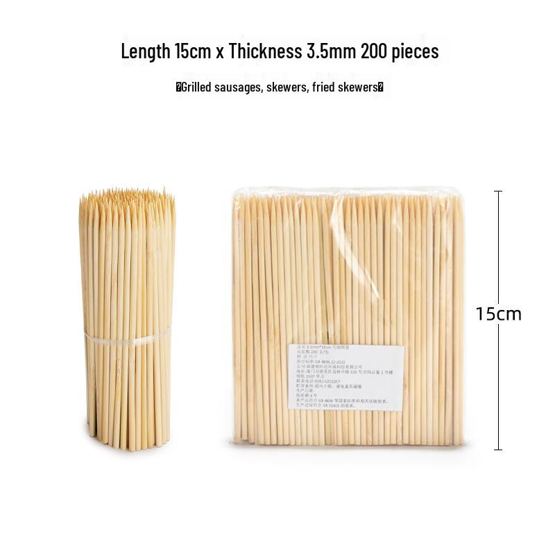

Bellflower Bamboo Skewers for Barbecue, Oden, Grilled Sausage, Chicken, Lamb, and Tanghulu.