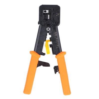 RJ45 Crimping Tool Pass Through CAT6 CAT5E Ethernet Wire Crimper Steel Electrical Electronic Tools