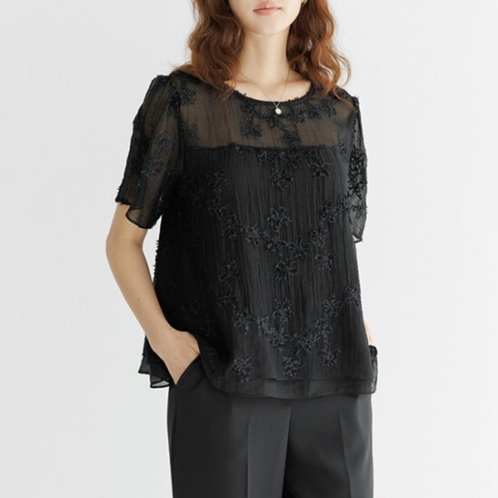 Dedra Embroidered Blouse Tbf3192  Up To 100 Size 