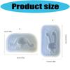 Silicone Craft Mold Rabbit Shape For Creating Handmade Accessories Phone Charm And Resin Art Projects