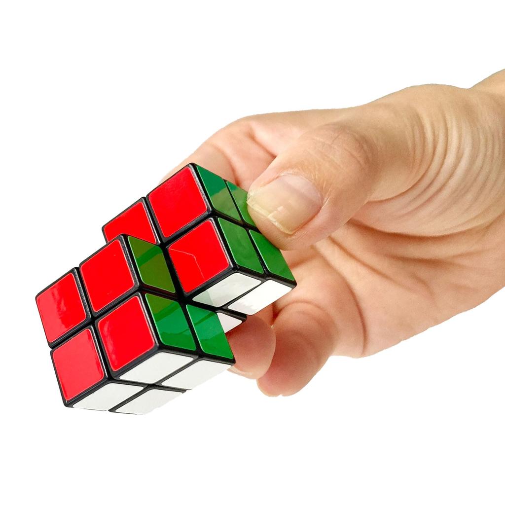 3D Mini Cube: 2x2, 3x4, 2x2, Smooth Rotation, Compact, 3D Puzzle, High Difficulty (2x2)