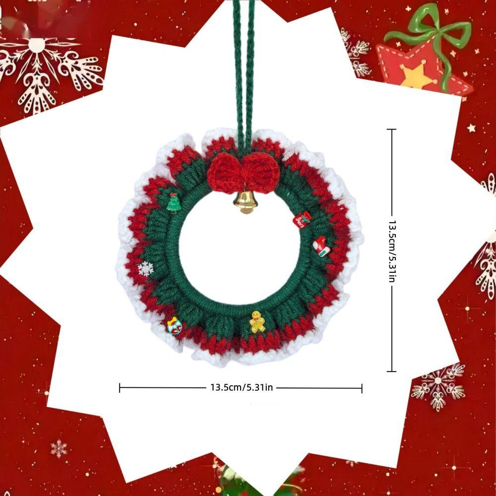 Pine Cone Christmas Wreath Green Vine Ring Christmas Tree Decoration  for Christmas