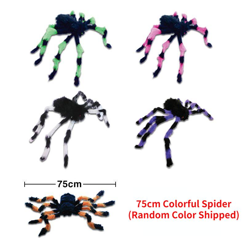 Fake Spider Realistic Plush Tricky Toy Spider Model High Simulation Toy Prank Halloween
