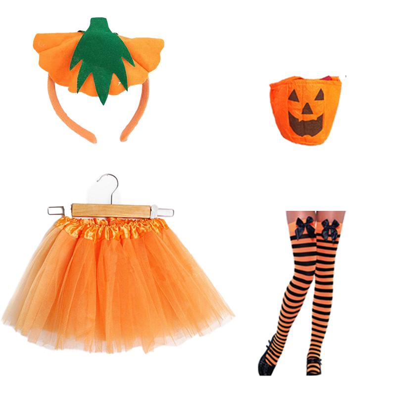 PESENAR Geisterkostüm Halloween Kostüm für Damen Geisterkleid Stirnband Gestreifte Strumpfhosen für Halloween Cosplay Party Outfits