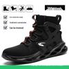 All-Season Steel Toe High-Top Safety Boots: Anti-Smash, Anti-Puncture, Comfort for Long Hours