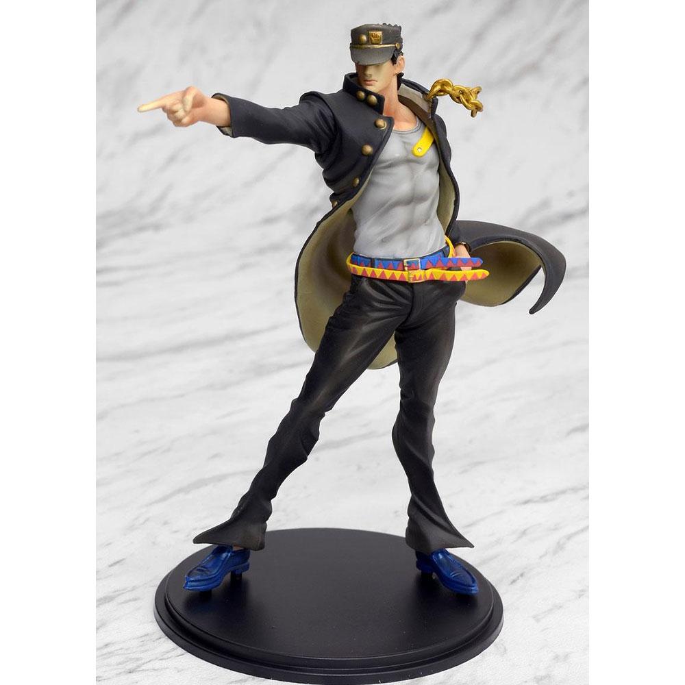17CM Anime JoJo's Bizarre Adventure Figure Jotaro Kujo Stand Animation Model Toys Gifts Collection Decoration Ornaments PVC