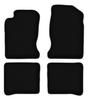 BASIC schwarze Velours-Fußmatten für: Toyota Carina E Kombi, Limousine (1992-1998)