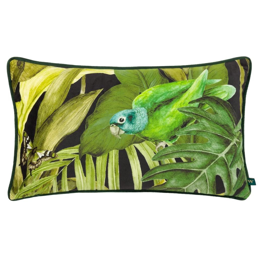 Wylder Psitta Velvet Cushion Cover