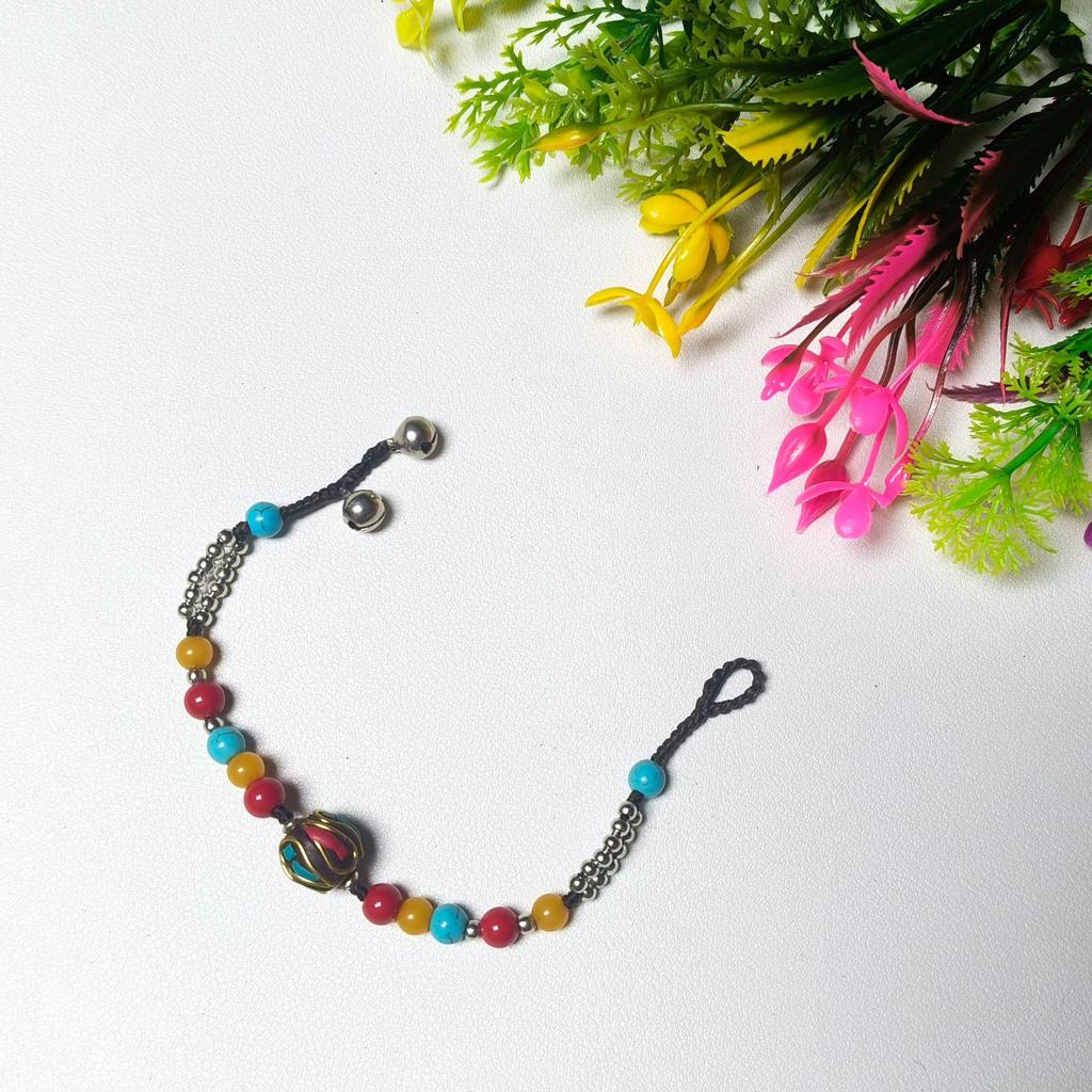Guochao Ethnic Handmade Woven Bracelet: High-End Cold Style for Women and Couples