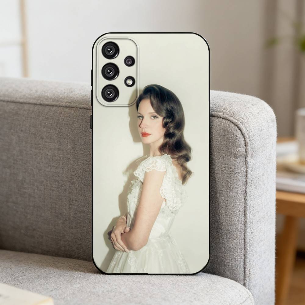 L-Lana Del R-Rey Phone Case For Samsung S25,S24,S21,S22,S23,S30,Ultra,S20,Plus,Fe,Note,10,9,5G Black Cover