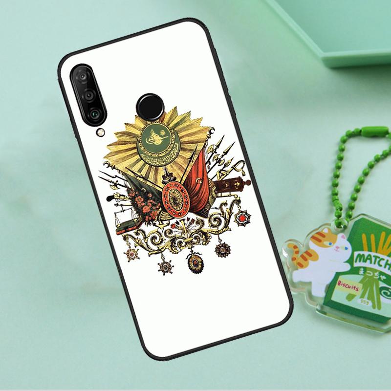 

Герб Османской империи для Huawei Nova 8i 11i 12i 12s 9 10 SE Y90 Y60 Y70 Y72 Y61 Y91 P20 P30 P40 Lite P60 Pro Чехол Huawei Nova 8i