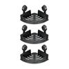 Corner Suction Cup Shower Caddy with Hooks No Drilling Removable Bathroom and Kitchen Storage Organizer for Bathrooms Storage