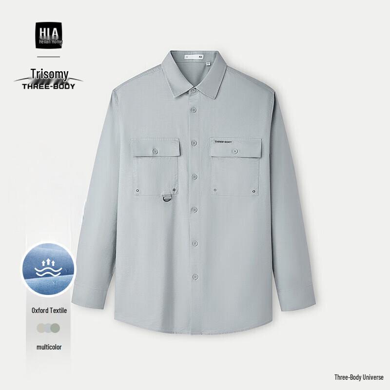 HLA Men s Spring 2025 Three-Body Problem Collaboration Long Sleeve Shirt M