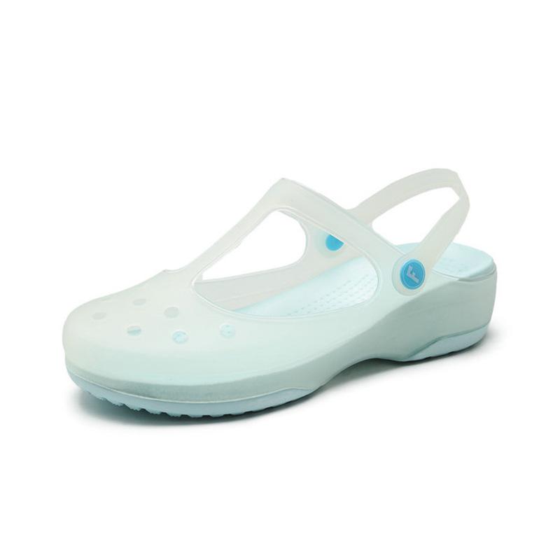 2025 Summer Women's Mary Jane Jelly Sandals: Soft Sole, Non-Slip, Perfect for Beach or Garden