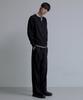 Nodu Raglan Herasi Round Cardigan [Black]