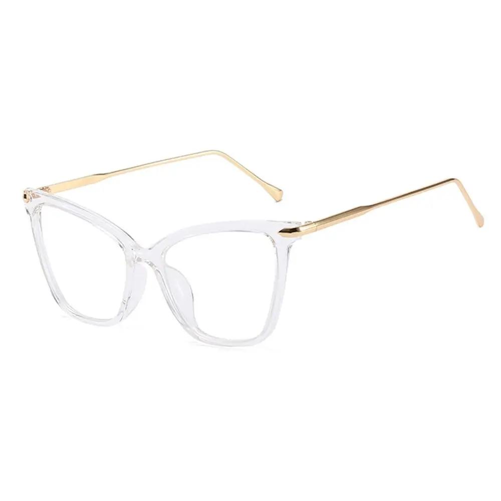 Anti-Blue Light Glasses Women Men Oversized Optical Frame Eye Protection Ultra Light Eyeglasses Office Computer Goggles