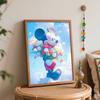 Disney Mickey Flower Paint By Number Kit Number Drawing Canvas DIY Picture Home Decor Disney Cartoon Painting Art Gift For Adults Wall Decor