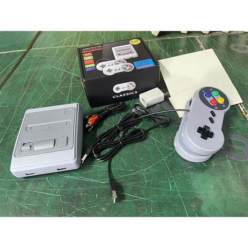 Classic Retro HD TV Game Console with Dual Wireless/Wired Controllers - King of Fighters Edition