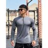 Spring Autumn Jacket Men Fitness Sportswear Gym Training Long Sleeve Sweatshirt Jogging Male Coat Cardigan Zipper Running Jacket