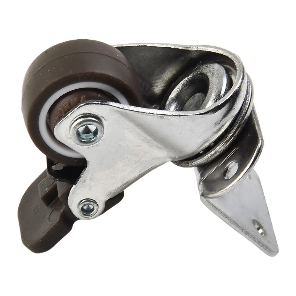 1 ცალი მძიმე ტვირთის როლიკები 20 კგ უხმაურო მბრუნავი ბორბლები ავეჯის, სკამის, საწოლის გადასაადგილებლად