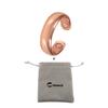 Vinterly Pure Copper Rings Magnetic 6mm Adjustable Open Cuff Finger Finished High Magnet Health Energy Mens Minimalist Jewelry