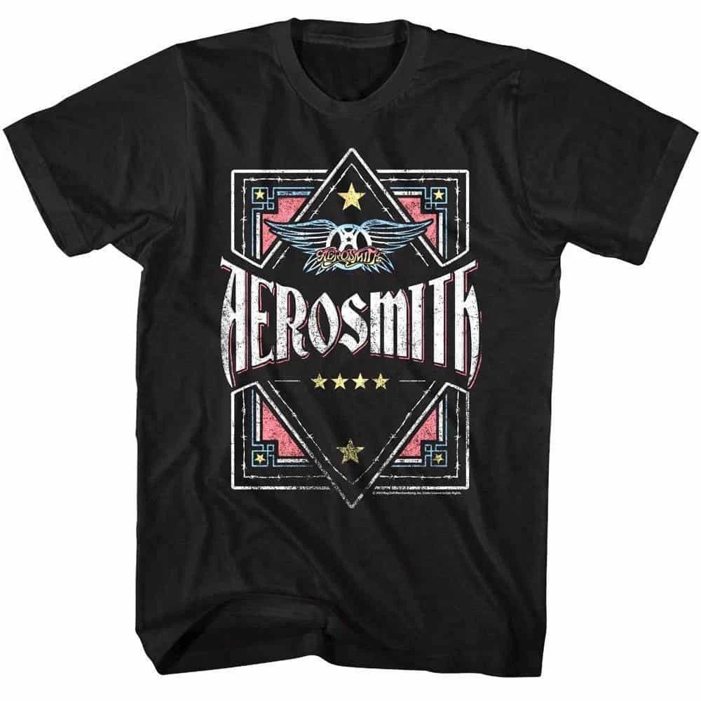 Мужская футболка Aerosmith с колючей проволокой 4XL