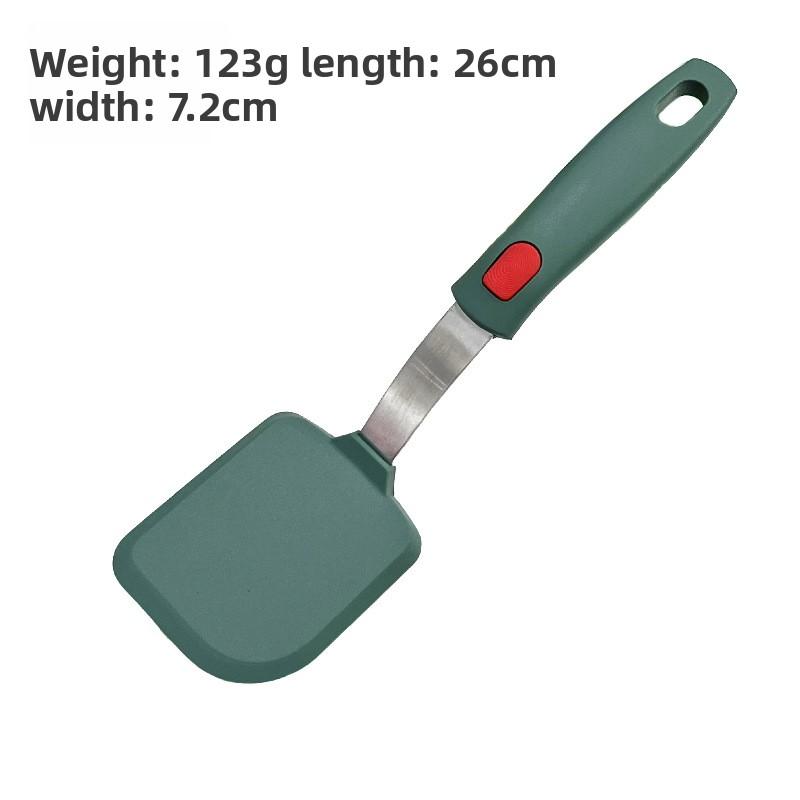Кухонная лопатка для готовки small square shovel темно-зеленого