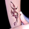 American Leopard Print Sword Thorn Arm Tattoo Sticker High Value Dark Tattoo Sticker