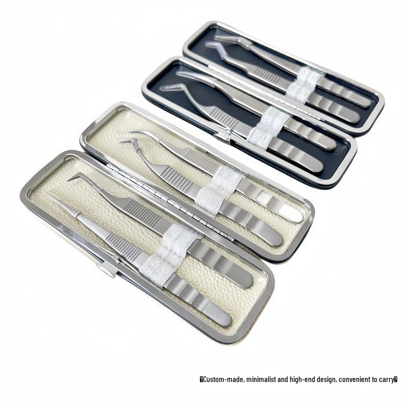 Professional Lash Extension Tweezers Storage Box: Dustproof, Portable, Shockproof Kit