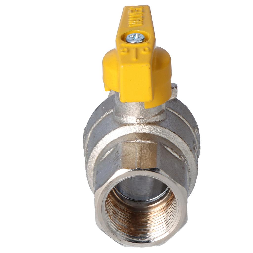 Nickel-plated Gas Ball Valve with Aluminum Butterfly (MAI) (NW Version) O