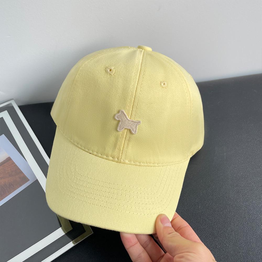 

Creative Cartoon Baseball Hat Sunscreen Cotton Baseball Cap Pony Embroidered Baseball Cap Summer