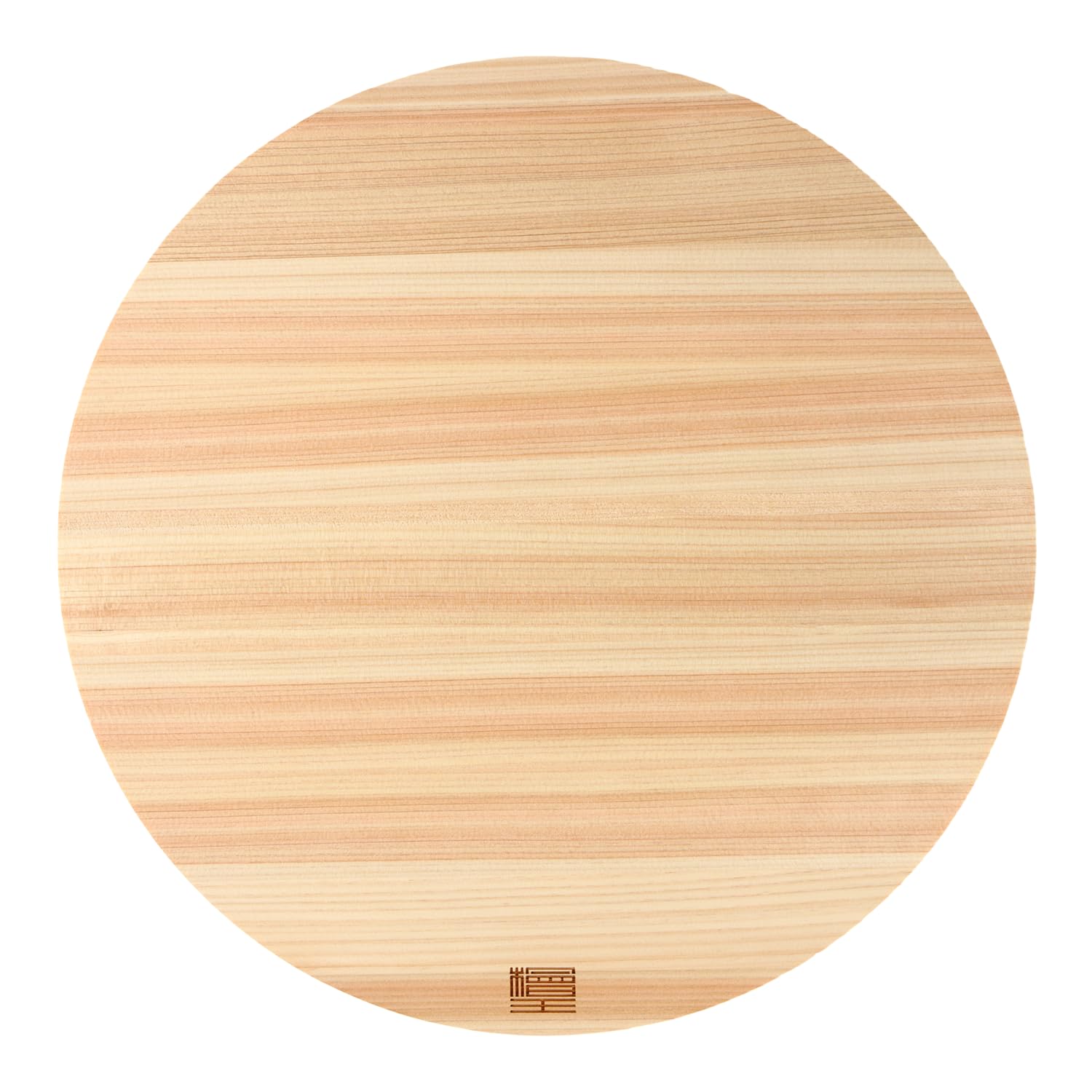 Hinoki Round Cutting Diameter 35 x 2cm Cutting Hinoki [Hinoki King] Japanese-made Board, Large, [Wooden Board, Wood]