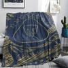 Pumas UNAM Print Flannel Blanket, High quality Comfortable for All Seasons, Home Decor, Warmth and Comfort, Perfect for Christmas Gifts
