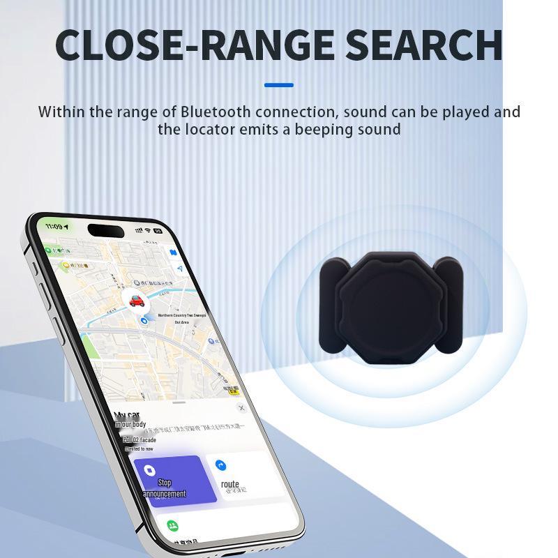 Universal Magnetic Locator & Anti-Loss Tracker Compatible with iOS and Google Systems