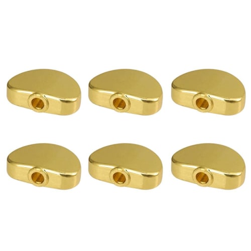 LuDa Gold Universal Guitar Tuning Peg Caps Tuner Master
