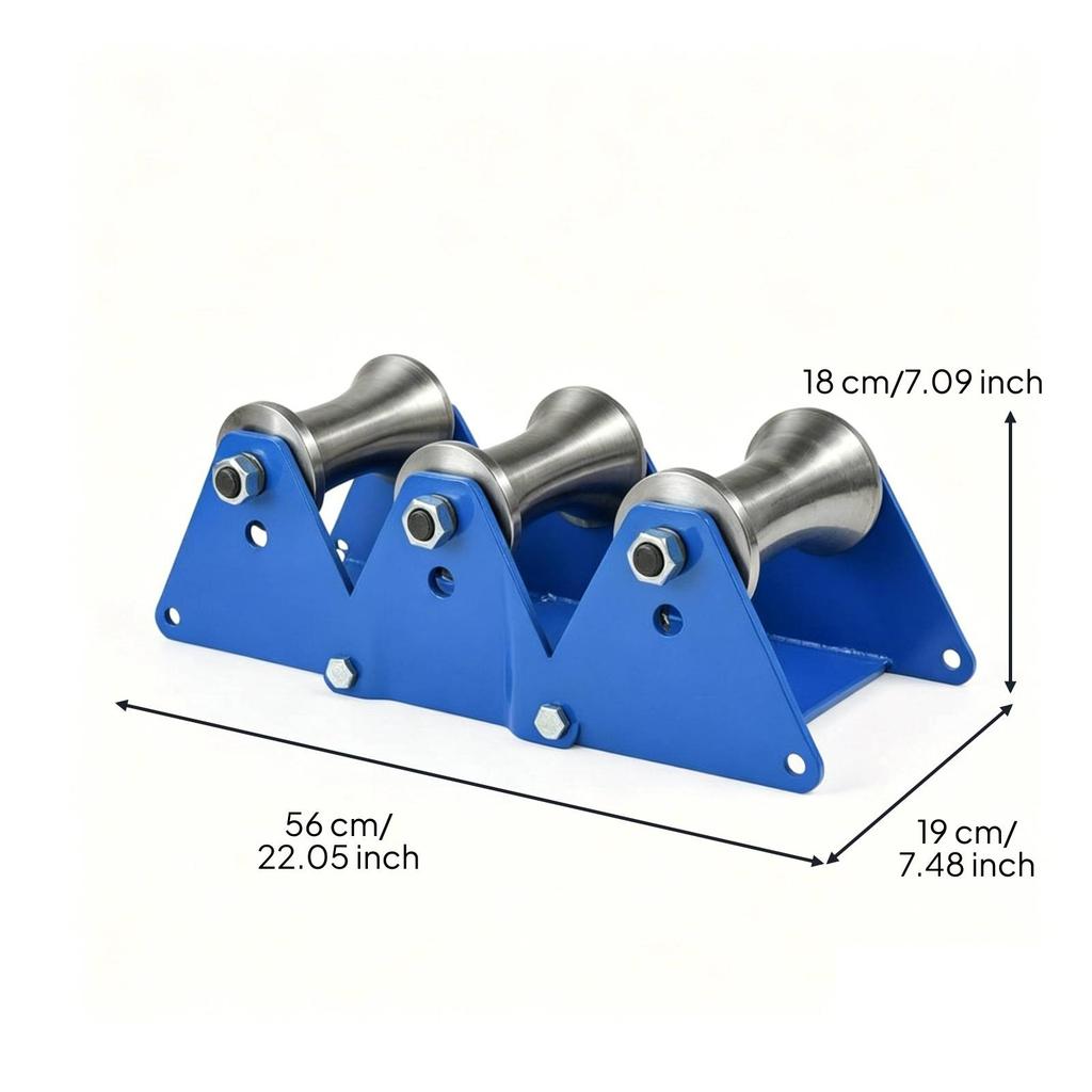 Cable Pulley Guide Heavy-Duty with Roller Wheels Industrial Wheel