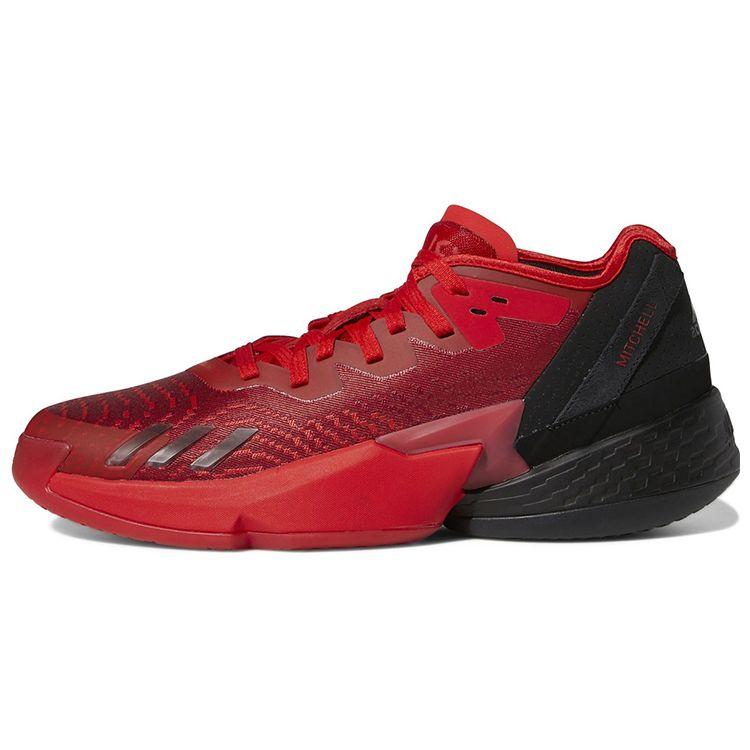 

Адидас ДОН. Выпуск №4 Будущее быстрых кроссовок унисекс Red Vivid-Red Core-Black GX6886 44