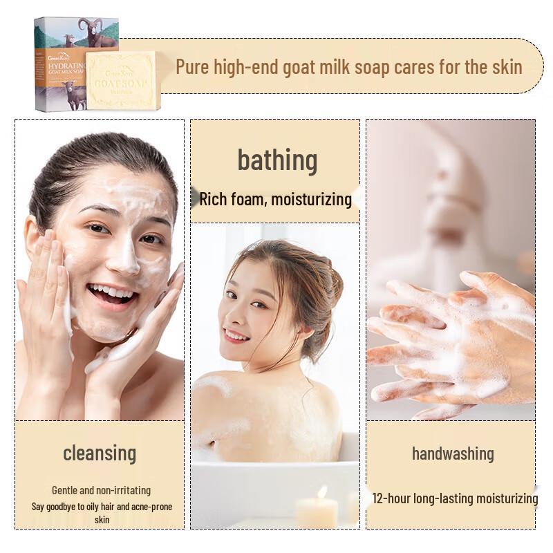 Green Valley Classic & Blueberry Goat Milk Soap Set