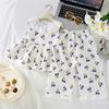 Cute Korean Style Little Girls Floral Cami And Shorts Two Piece Summer Outfit