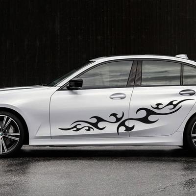 Universal Car Door Side Stickers Totem Stylish DIY Vinyl Film Decor Decals Tuning Auto Accessories Fit For All