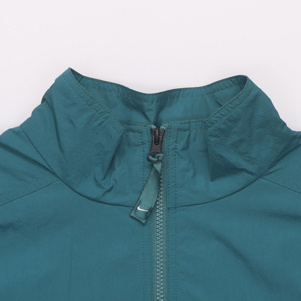 Nike Solid Color Logo Print Zip-Up Stand Collar Jacket Men Jackets Blue CD6543-381